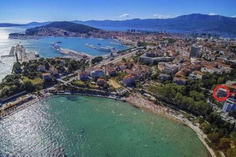 Studio At Bacvice Beach Spalato Esterno foto